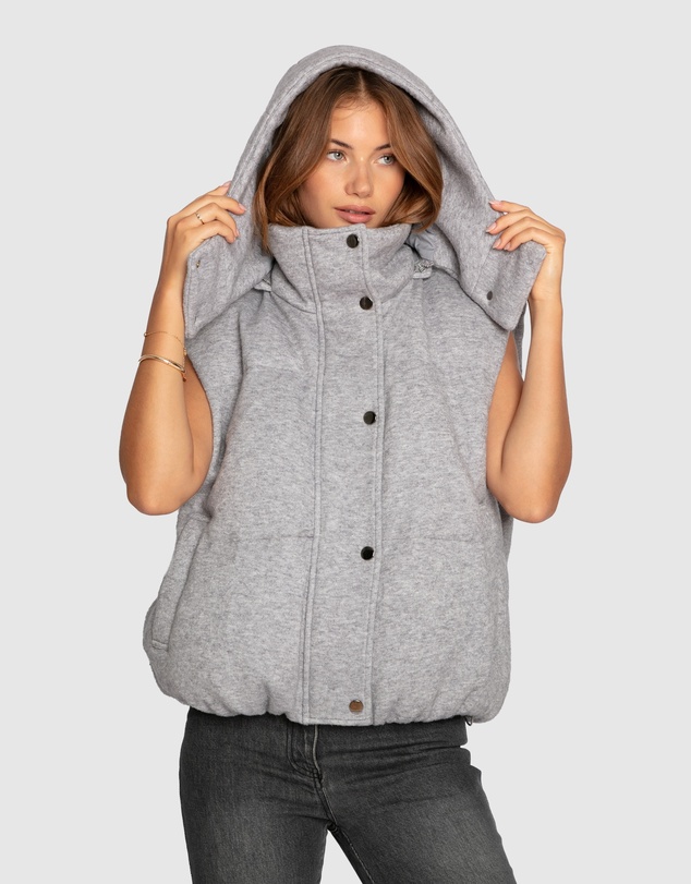 Belle & Bloom - Golden Hour Hooded Puffer Vest