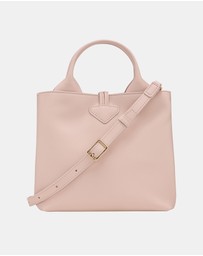 Longchamp - Le Roseau Leather Handbag Sm