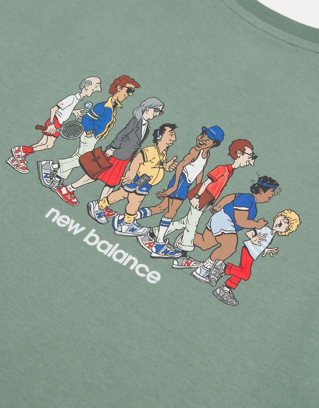 New Balance - Back Graphic Queue Tee