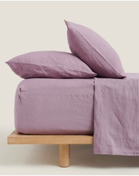 Carlotta + Gee - 100% Linen Flat Sheet