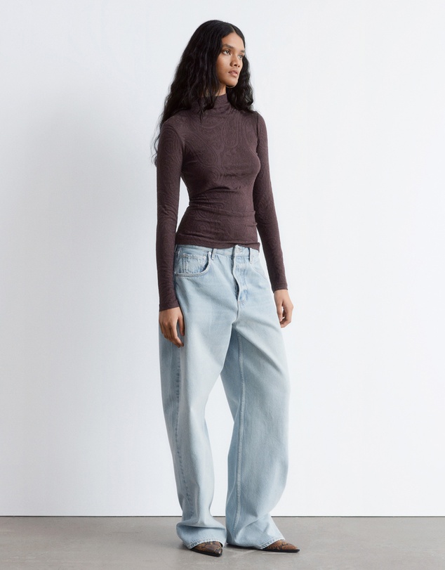 & Other Stories - Mock-Neck Top