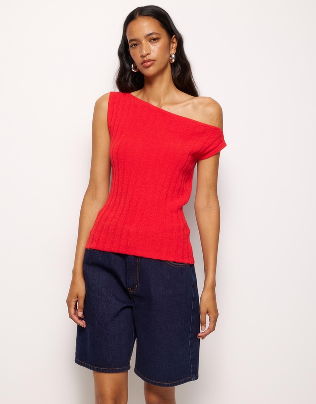 AERE - Ari Textured Knit Top