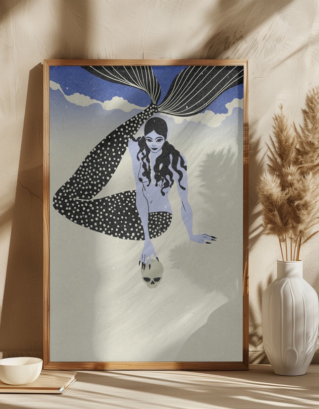 Olive et Oriel - A Story Of Revenge by Nktn Art Print