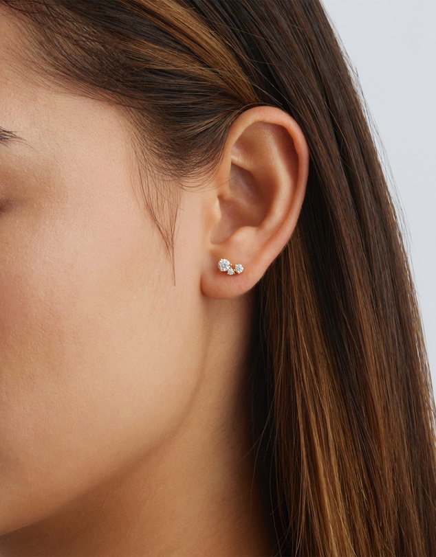 By Charlotte - Whispers of Love Stud Earrings