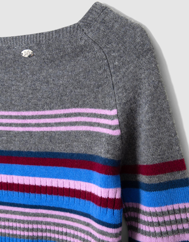 Damson Madder - Yesley Wide Neck Jumper