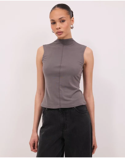 Calli - Ophelia Soft Rib Tank Top