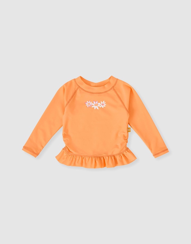 Goldie + Ace - Daisy Chain Frill Rashguard - Babies-Kids
