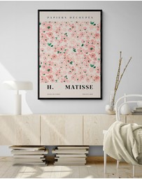 Inka Arthouse - Rose Flower by Henri Matisse Art Print