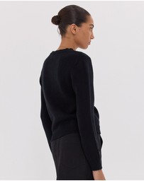 Cloth & Co. - The Vintage Cardigan | Black