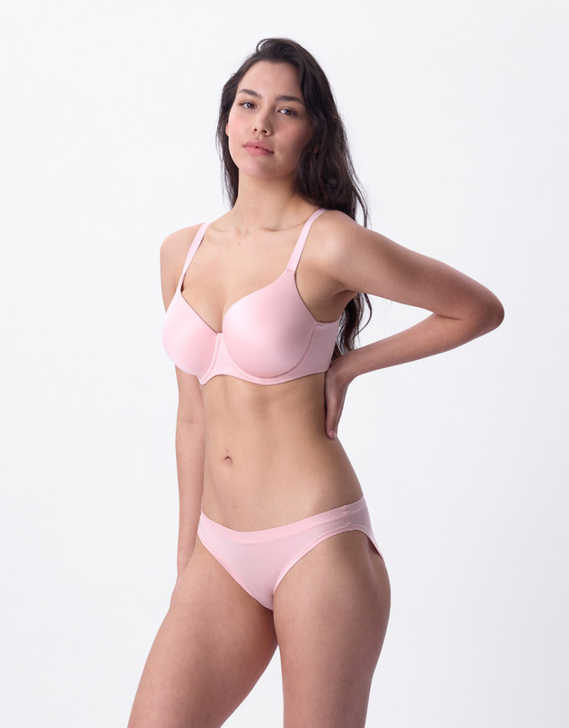 Bras N Things - Body Bliss Lightly Lined Full Coverage Bra - Light Pink