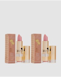 Silk Oil of Morocco - Argan Lip Balm - Duo Pack - Peach Daiquiri - Value Pack