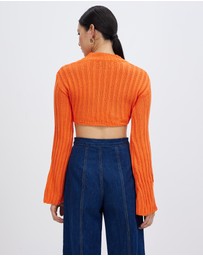 KAJA Clothing - Edana Top-Orange