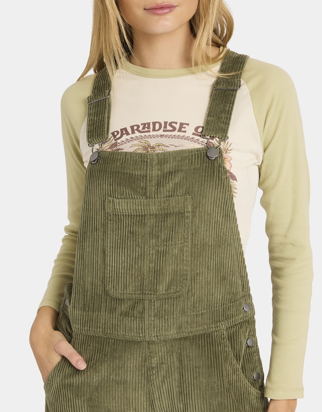 Billabong - Womens Vacay Cord Overall