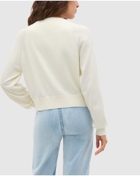Seed Heritage - Cotton Blend Raglan Cardigan