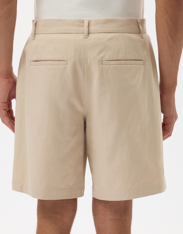 AERE - Bermuda Linen Blend Shorts