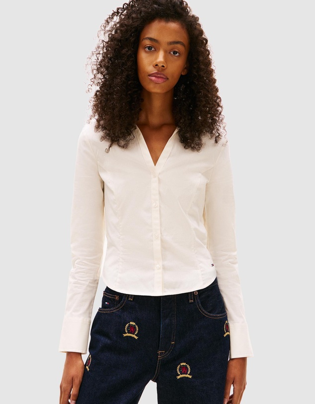 Tommy Jeans - Baby Fit Long Sleeve Shirt