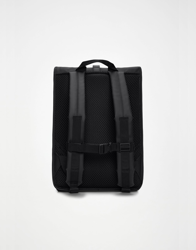RAINS - Rolltop Rucksack Black