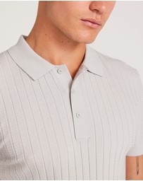 Calibre - Textured Rib Tech Knit Polo