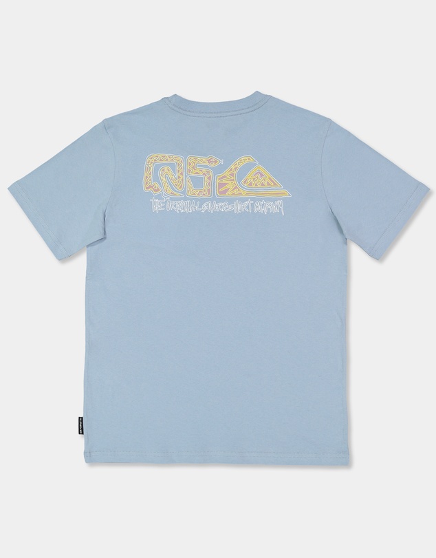 Quiksilver - Boys 8 to 16 Black Mamba T-Shirt