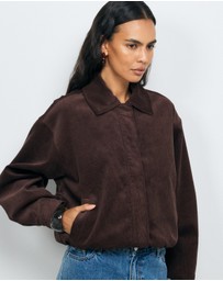 AERE - Nara Corduroy Bomber Jacket