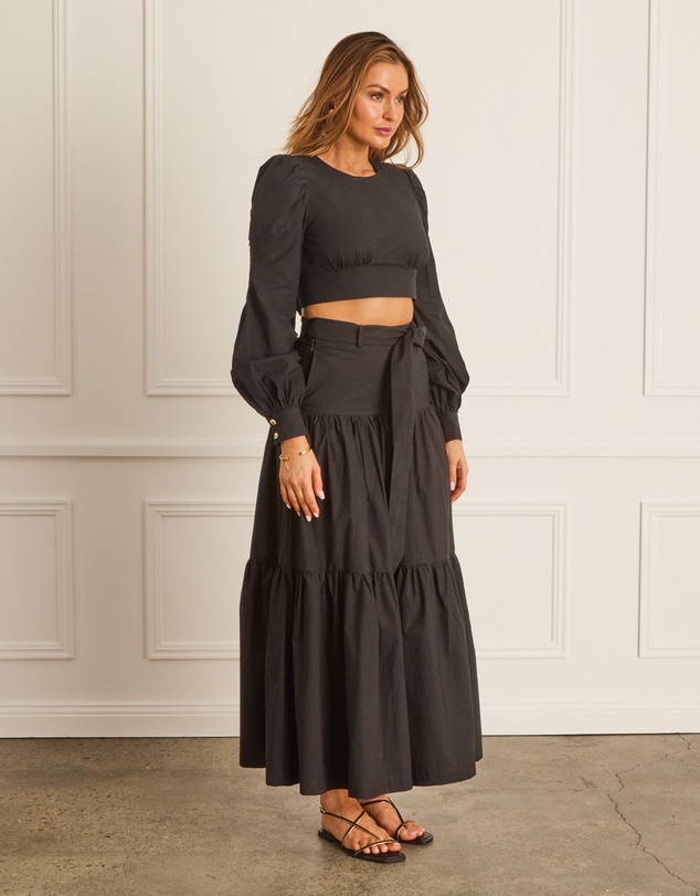 Heaven Australia - Ink Tia Maxi Skirt