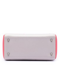 Pre-Loved by Azura Reborn - Pre-Loved Medium Tricolor Lambskin Macrocannage Stitched Lady Dior