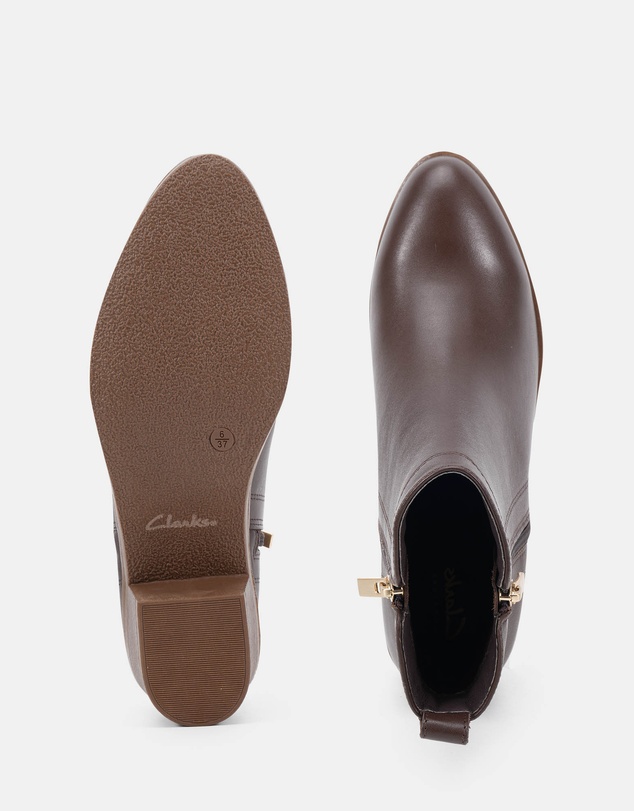 Clarks - Fienna Dark Brown