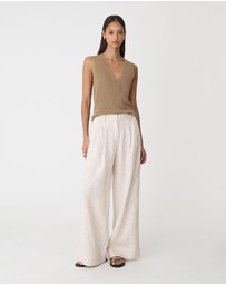 Forcast - Jillian Lyocell Blend Tank