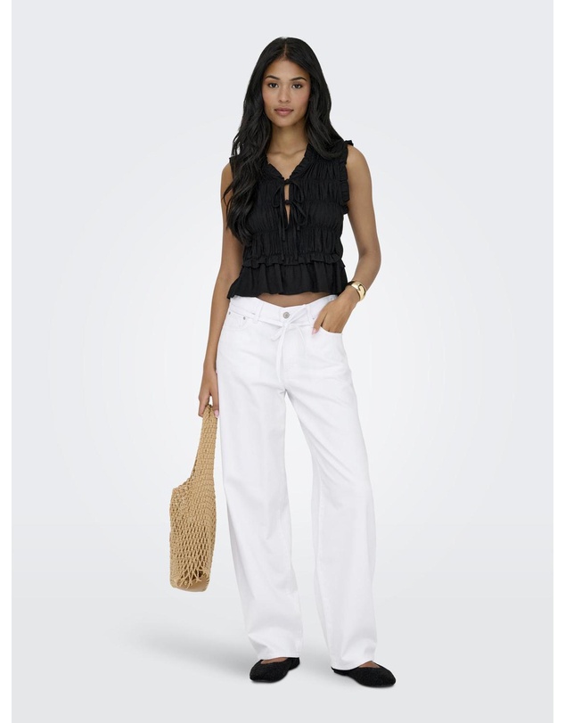 ONLY - Gianna Mid-Waist Straight Jeans