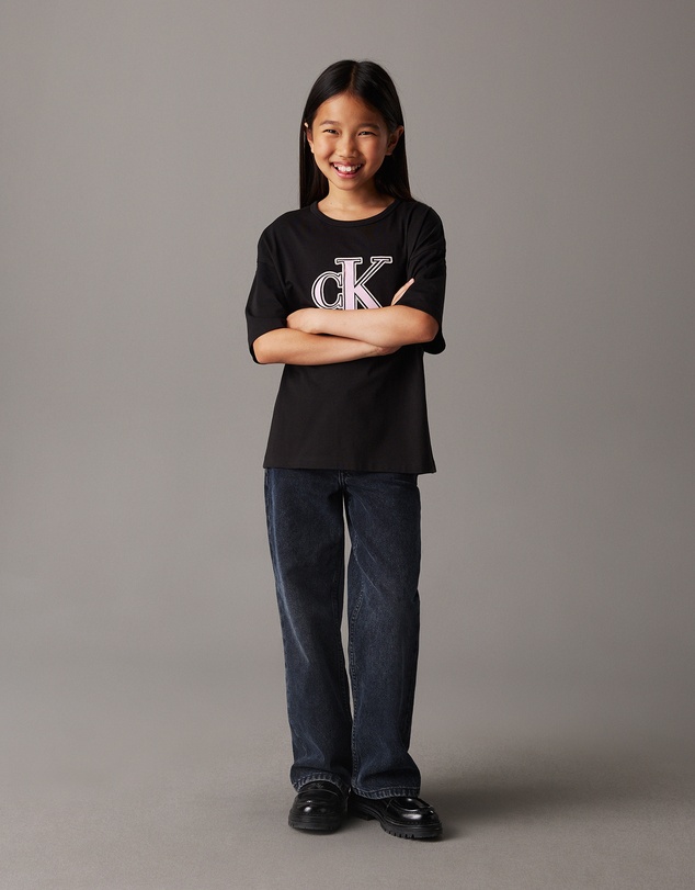 Calvin Klein Jeans - Girls Boxy Logo T-Shirt