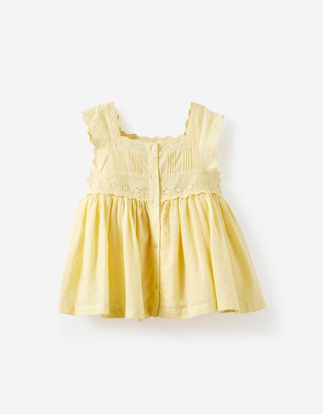 Cotton On Kids - Babydoll Flutter Sleeve Top