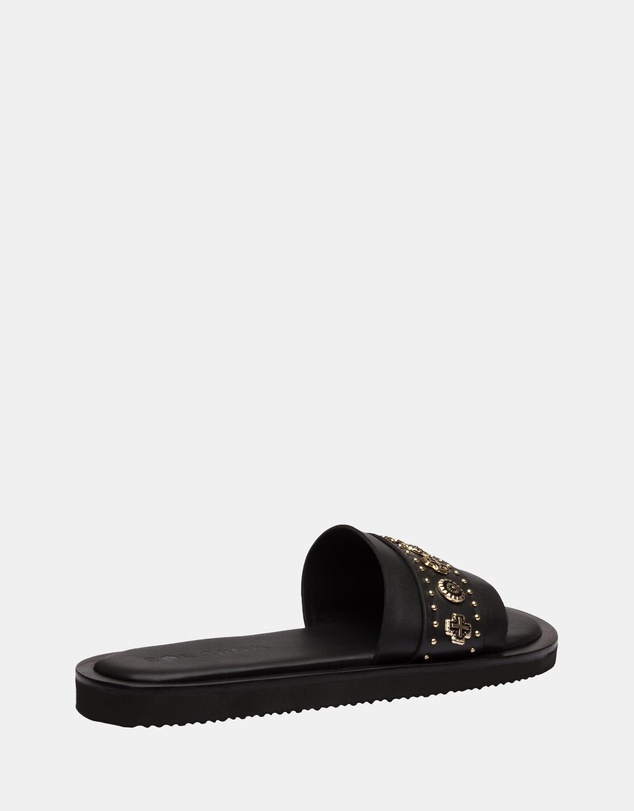 Sol Sana - Cleo Slide Black / Gold