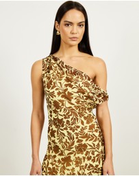 Lover - Ryler Asymmetric Maxi Dress