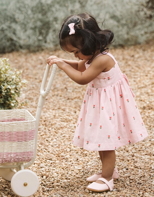 Fox & Finch - Sundae Bow Back Dress - Kids