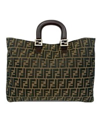 Pre-Loved by Azura Reborn - Pre-Loved Large Zucca Canvas Twins Tote