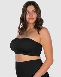 B Free Intimate Apparel - Curvy Strapless Bandeau Bra (A-B-C-D-DD) Cup