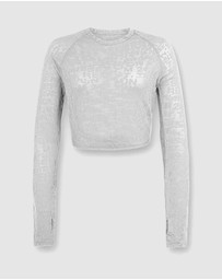 Represent 247 - 247 Glitch Cropped Training Tee