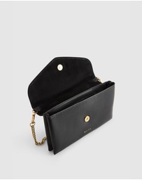 Evity - Lila Leather Chain Crossbody Purse
