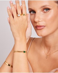 Zoe Olivia - Waterproof Aurora Curb Link Bracelet