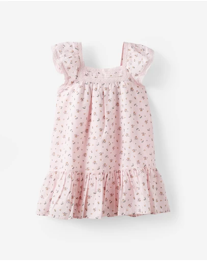 Cotton On Kids - Billie Flutter Sleeve Dress