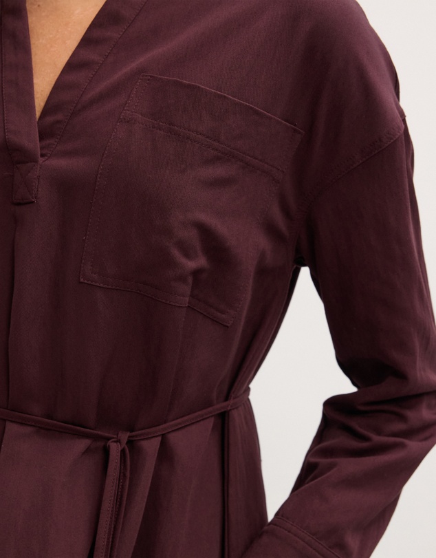 The Fated - Clementine Mini Shirt Dress