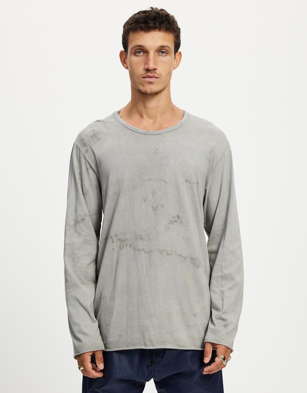 Surrounded By Ghosts - The Sapphirine Cotton Long Sleeve T-Shirt