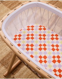 Sheet Society - Leo Washed Cotton Baby Fitted Sheet