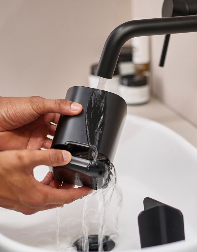 Joseph Joseph - EasyStore™ Toothbrush Caddy with Matt Black Finish