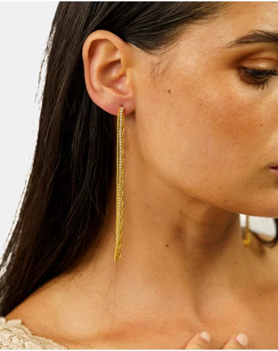 Sonne Jewellery - Sabrina Gold Earrings