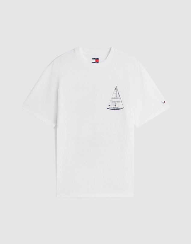 Tommy Jeans - Relaxed Sailboat Shortsleeve Tee