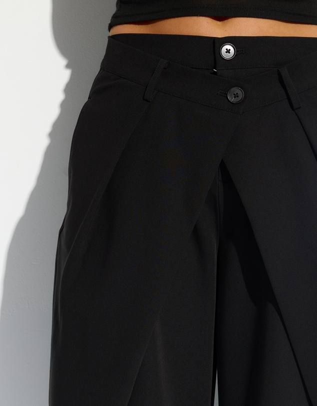 Dazie - Daria Barrel Leg Tailored Trousers