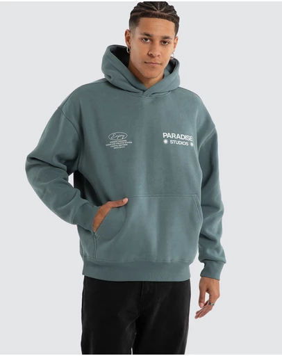 Nomadic Paradise - Echo Pines Oversized Hoodie