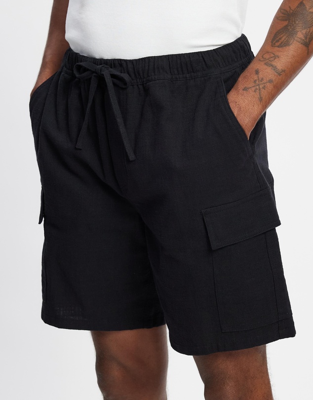 Staple Superior - Outrider Linen Blend Shorts