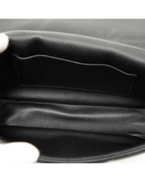 Pre-Loved by Azura Reborn - Pre-Loved Matelasse Goatskin Monochrome Chain Shoulder Bag